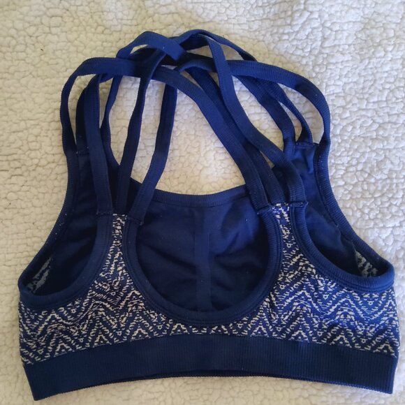 Break Rules, Break Records Medium Sports Bra - Picture 2 of 5